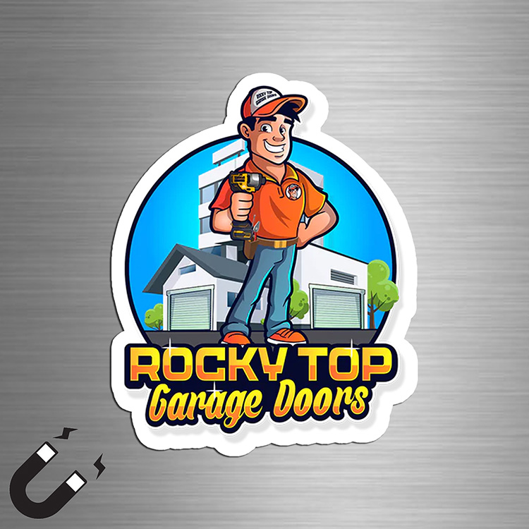 Full Color Custom Shape Kiss-Cut Magnet (up to 4 sq. in.)